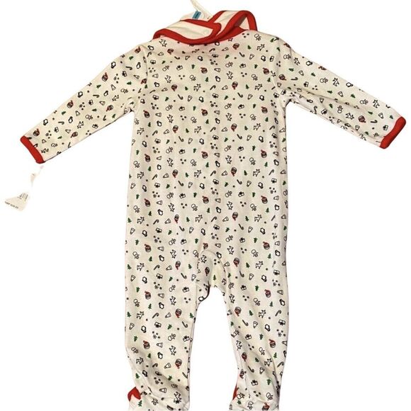Carter’s Christmas Pajamas 6 Months Baby's 1st Xmas New - Picture 2 of 3